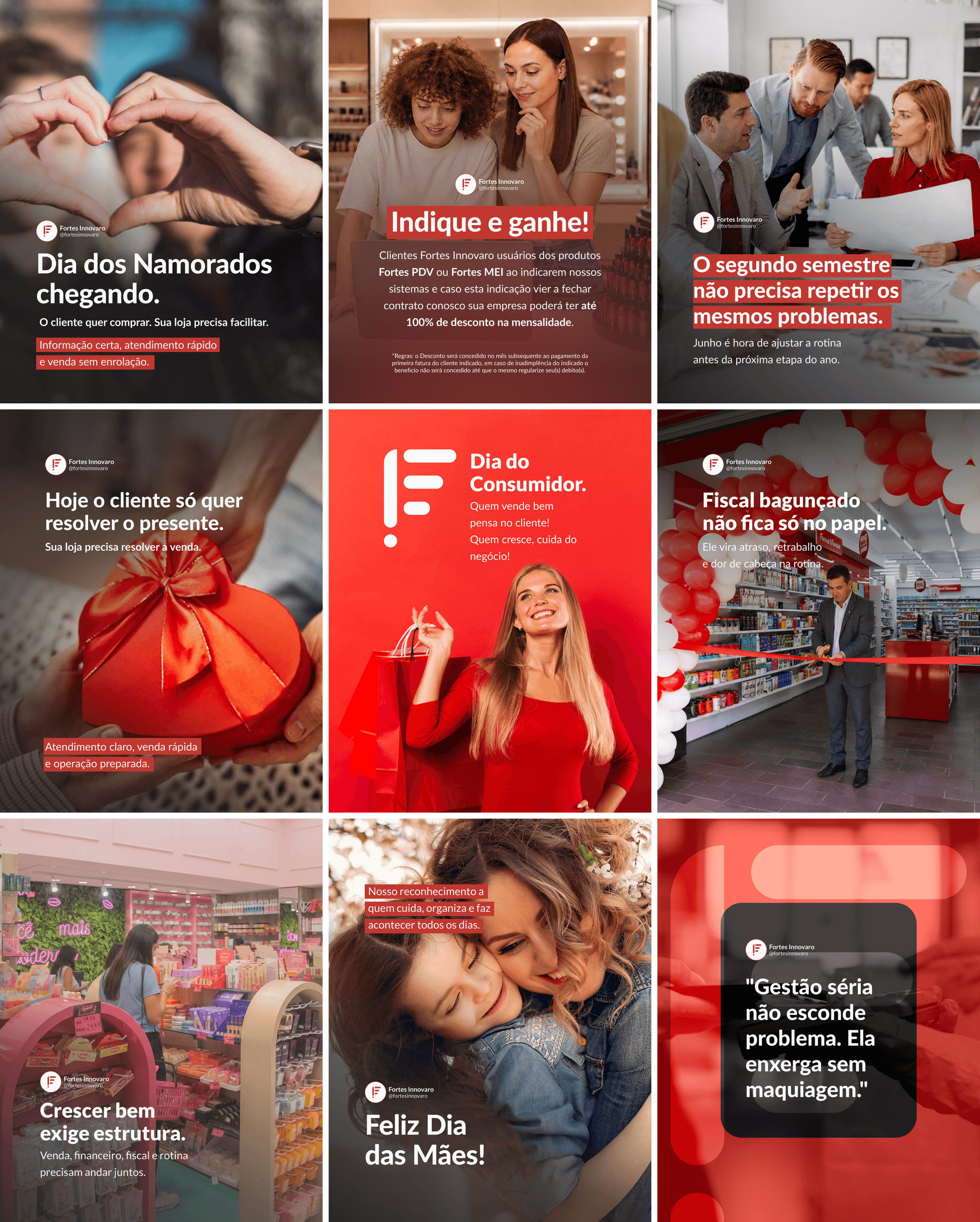Fortes Innovaro, social media